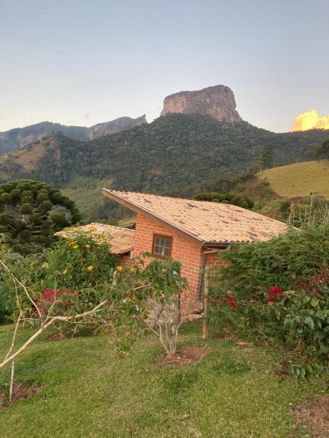 Villa Abrigo de montanha - Berghütte São Bento do Sapucaí Exterior foto